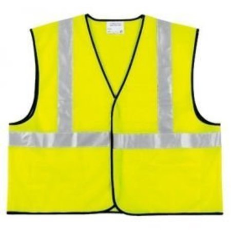 MCR SAFETY Class II Economy Safety Vests, RIVER CITY VCL2SLX4, Size 4XL VCL2SLX4